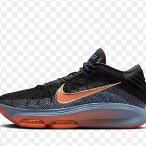 Nike Black and Orange Sneakers